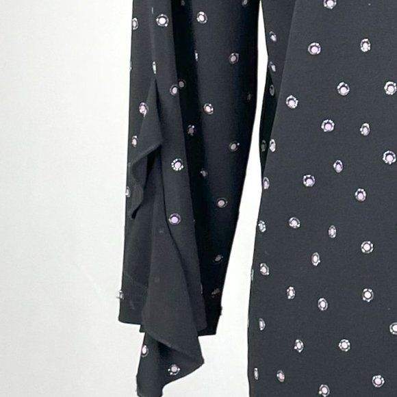 Clara Sun Woo Sparkle Tunic in Black, Size S, NEW - Picture 2 of 7